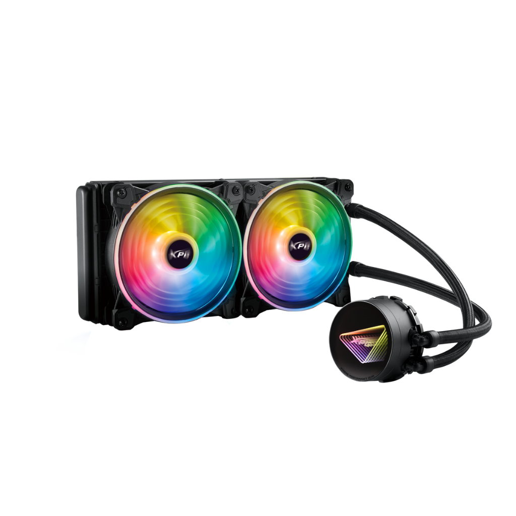 ENFRIADOR LIQUIDO - ADATA XPG -  LEVANTE X 240 - NEGRO ARGB -  COMPATIBLE CON INTEL Y AMD