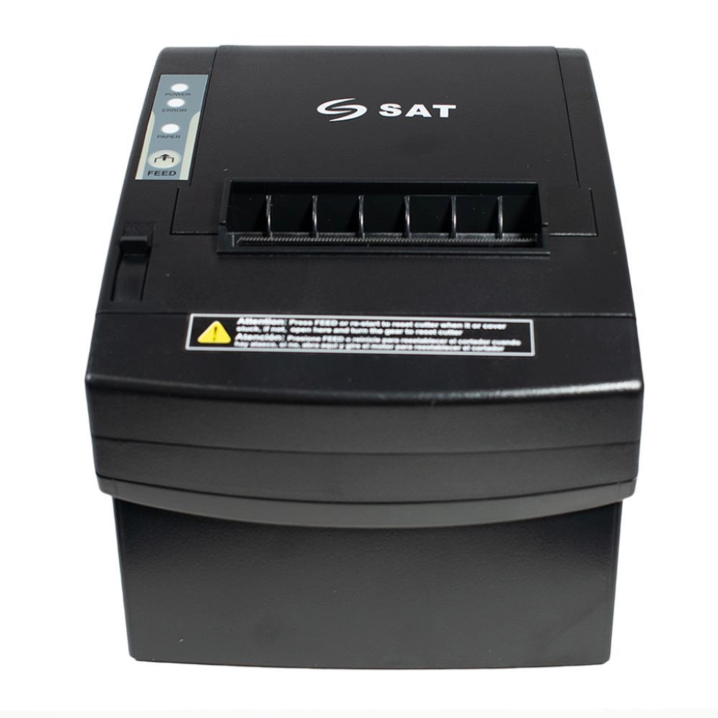 IMPRESORA TERMICA SAT 37T USE CONEXIÃ“N USB, SERIAL Y ETHERNET; 1 PUERTO RJ11 PARA CAJON MONEDERO