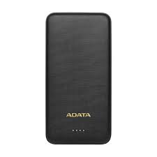 [COAADVAT10000-USBA-CBK] BATERIA PORTATIL - POWER BANK - ADATA -  T10000 NEGRO - 10000 MHA