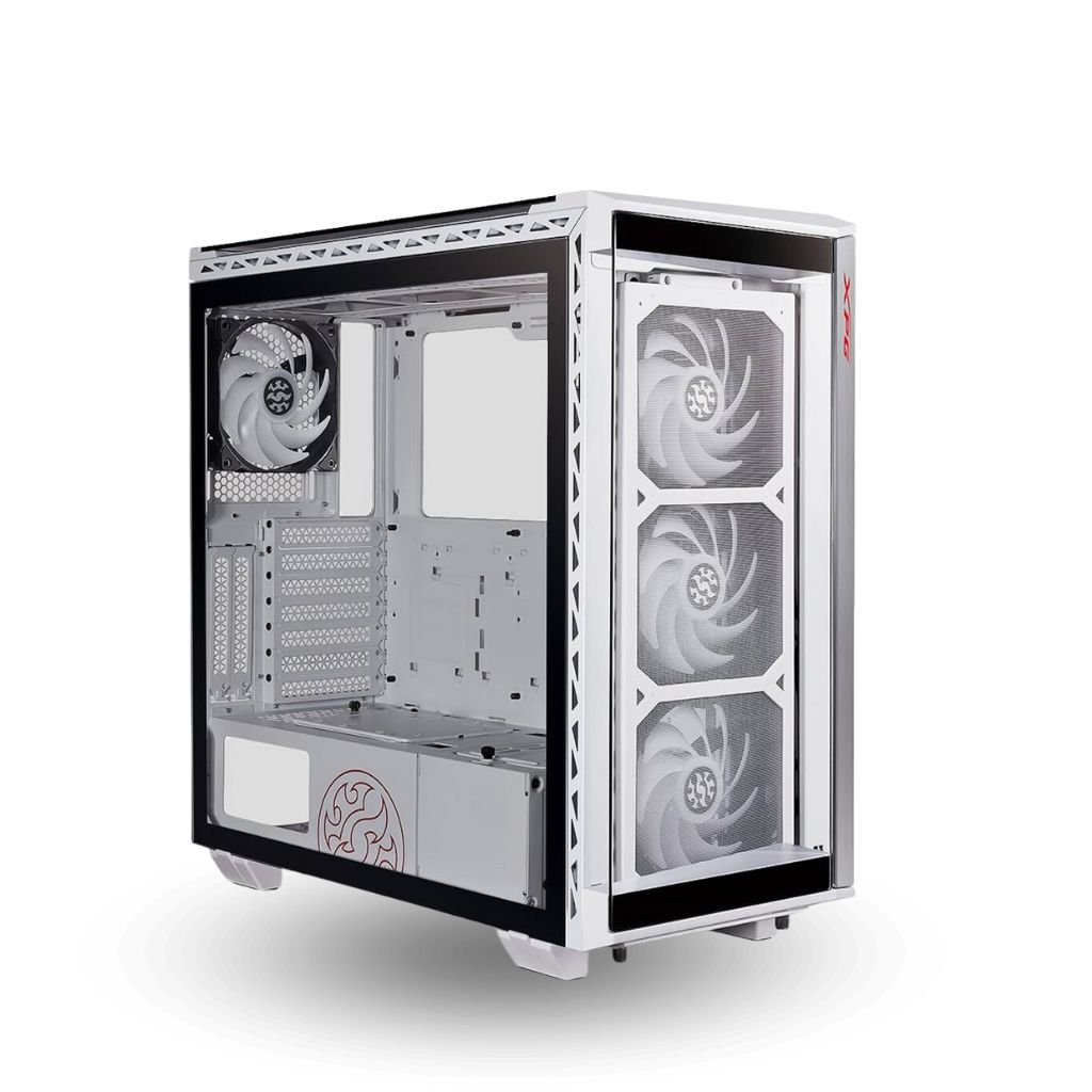 CASE - MID TOWER - ADATA XPG - BATTLECRUISER BLANCO  - 4FAN , ARGB