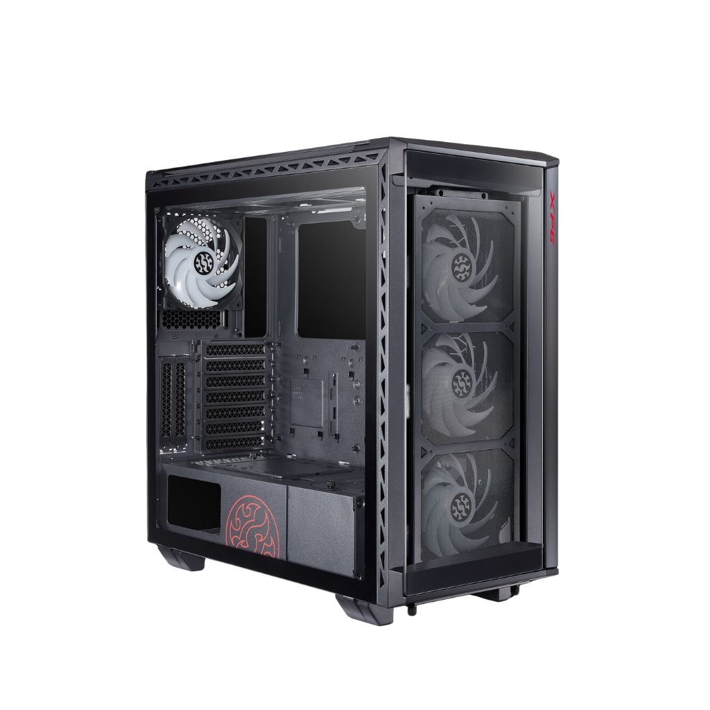 CASE - MID TOWER - ADATA XPG - BATTLECRUISER NEGRO - 4FAN , ARGB