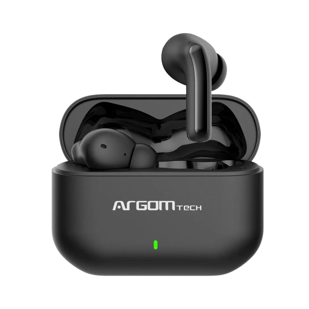 [CEAAGVARG-HS-5085BK] AURICULARES ESTÉREO BT INALÁMBRICOS SKEIPODS E85 CON CANCELACIÓN ACTIVA DE RUIDO NEGRO -  ARGOMTECH