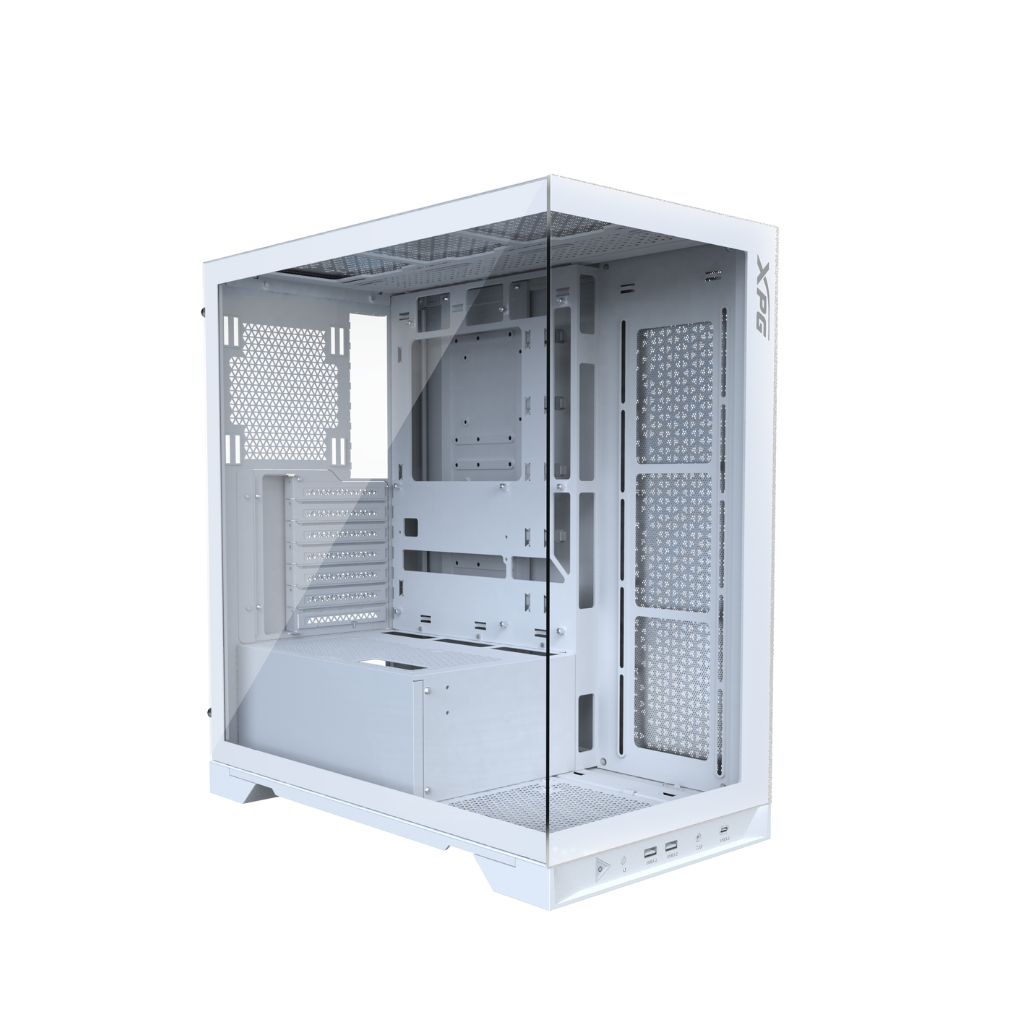 CASE - ATX MEDIA TORRE - ADATA XPG - INVADERXMTWOF BLANCO  - 4 FAN -  2 X USB 3.0, 1 X AUDIO &amp; MIC