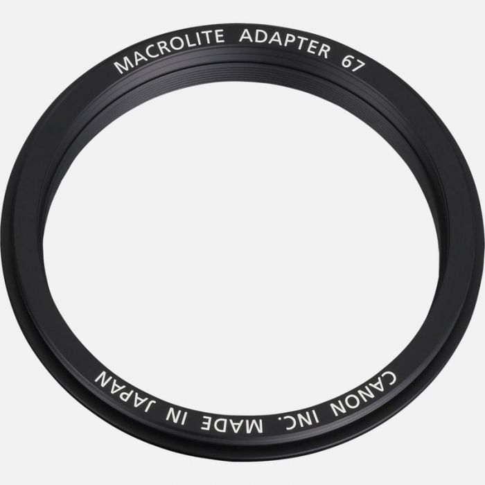 ADAPTADOR CANON MACROLITE 67