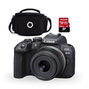 CAMARA MIRRORLESS CANON EOS R10 RF-S 18-45MM IS STM + ESTUCHE +MEMORIA (COMBO 91)