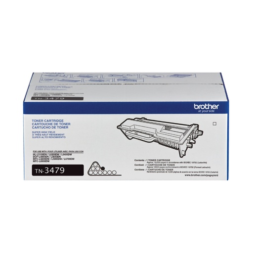 [MLIBRVTN3479] TONER LASER BROTHER  TN3479 BLACK