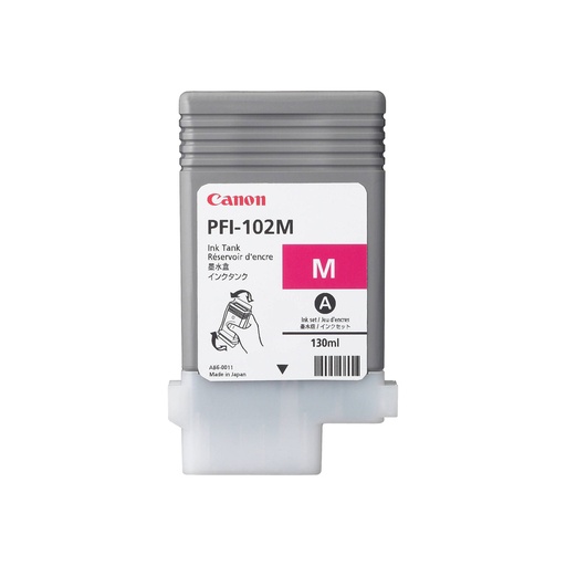 [FAICAV0897B001AA] CARTUCHO DE TINTA CANON PFI-102 MAGENTA