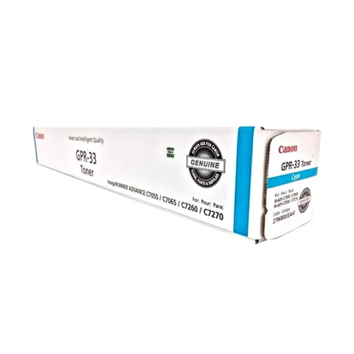 [MLICAV2796B003AA] TONER LASER CANON  GPR-33 CYAN