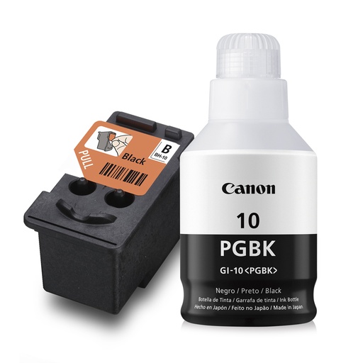 [MTICAV3418C005AA] CABEZAL CANON  COMBO KIT  BH-10 + TINTA GI-10 BK