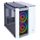 CASE MINI TOWER CORSAIR CRYSTAL 280X RGB WHITE, S/ FUENTE, VIDRIO TEMPLADO, MINI-ITX | MICROATX.