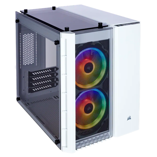 [COACRVCC-9011137-WW] CASE MINI TOWER CORSAIR CRYSTAL 280X RGB WHITE, S/ FUENTE, VIDRIO TEMPLADO, MINI-ITX | MICROATX.