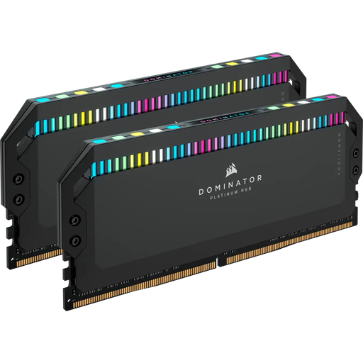 [COACRVCMT32GX5M2X6200C36W] DDR5, 6200MHZ 32GB 2X16GB DIMM, UNBUFFERED, 36-39-39-76, OC PMIC, XMP 3.0, DOMINATOR PLATINUM RGB DD