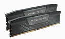 DDR5, 6000MHZ 32GB 2X16GB DIMM, UNBUFFERED, 36-38-38-76, STD PMIC, XMP 3.0, VENGEANCE DDR5 BLACK HEA