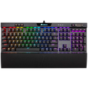 CORSAIR K70 RGB MK.2 LP MECHANICAL GAMING KEYBOARD, BACKLIT RGB LED, CHERRY MX LOW PROFILE SPEED