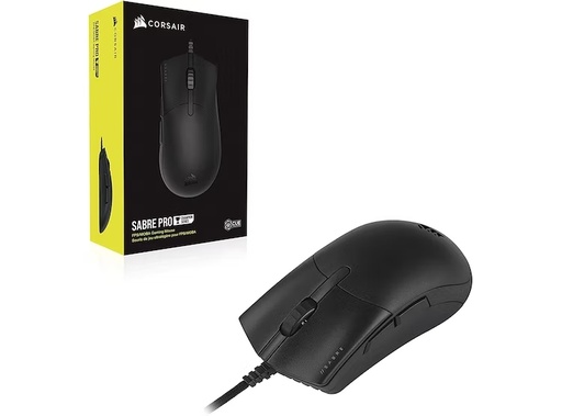 [COACRVCH-9303101-NA] MOUSE GAMING CORSAIR SABRE PRO CHAMPION SERIES, 18000 DPI, 6 BTN PROGRAMABLE, NEGRO, USB, PC O MAC.