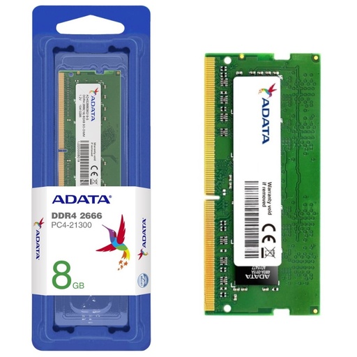 [COAADVAD4S26668G19-SGN] MEMORIA RAM - SODIMM DDR4 - ADATA PREMIER - 8GBÂ -Â 2666MHZ