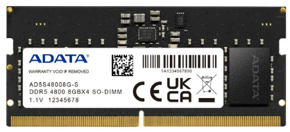 [COAADVAD5S48008G-S] MEMORIA RAM - SODIMM DDR5 - ADATA PREMIER - 8GB - 4800MHZ  (PORTATIL)
