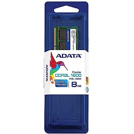 [COAADVADDS1600W8G11-S] ADATA MEMORIA SODIMM DDR3L 1600MHZ 8GB (PORTATIL)