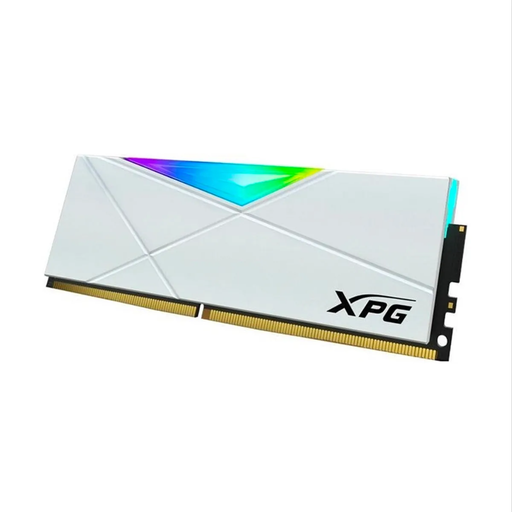 [COAADVAX4U32008G16A-SW50] MEMORIA RAM - UDIMM DDR4 - ADATA XPG -D50  BLANCA RGB - 8GB - 3200 MHZ