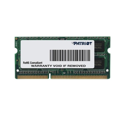[COAPTVPSD38G1600L2S] MEMORIA SODIMM PATRIOT SIGNATURE LINE DDR3 8GB-1600MHZ, CL11, 1.35V.