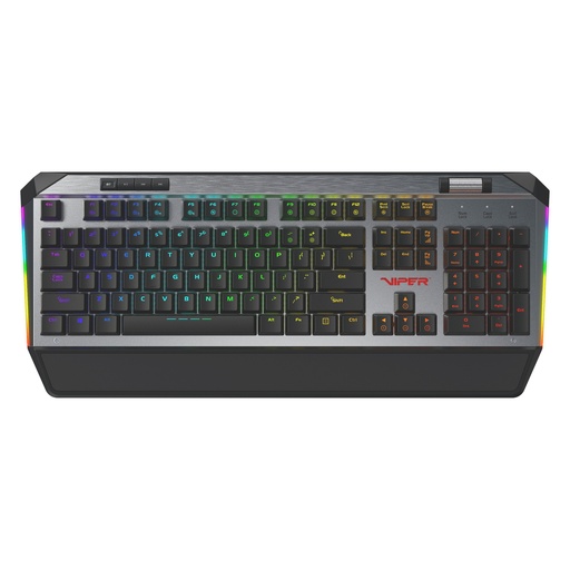 [COAPTVPV765MBWUXMGM] TECLADO GAMING MECANICO PATRIOT VIPER V765, SWITCH BLANCO-KAILH BOX, RGB.