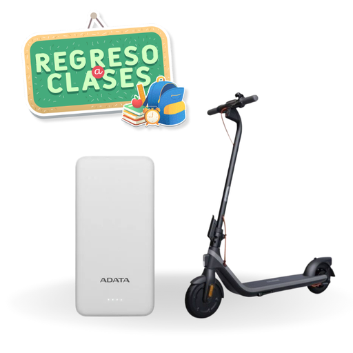 [TUGS9VE2PLUSQG] SCOOTER ELECTRICO SEGWAY NINEBOT E2PLUS + POWERBANK ADATA 10000 MAH