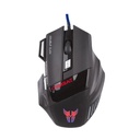 RATON PARA JUEGO COMBAT MS42 USB NEGRO - ARGOMTECH