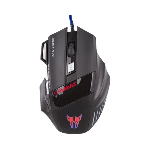 [COAAGVARG-MS-2042BK] RATON PARA JUEGO COMBAT MS42 USB NEGRO - ARGOMTECH