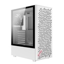 CASE - MID TOWER - ADATA XPG - VALORAIRMT BLANCO  - 4 FAN