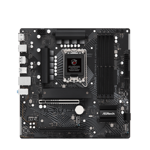 [COAARV90-MXBM2-A0UAYZ] PLACA ASROCK B760M PG LIGHTNING, LGA 1700, DDR5 7200MHZ (OC), M.2(PCIE GEN4X4), PCIE 5.0 .