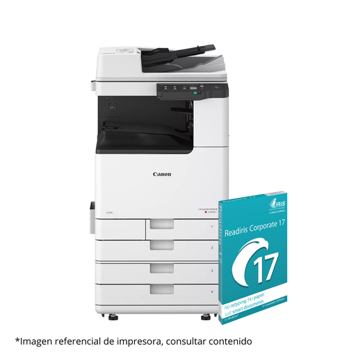 [MLGCAV5965C004AA] MULTIFUNCIONAL LASER IR C3326I COLOR A3 CANON + CAB TYPE-R + IRIS